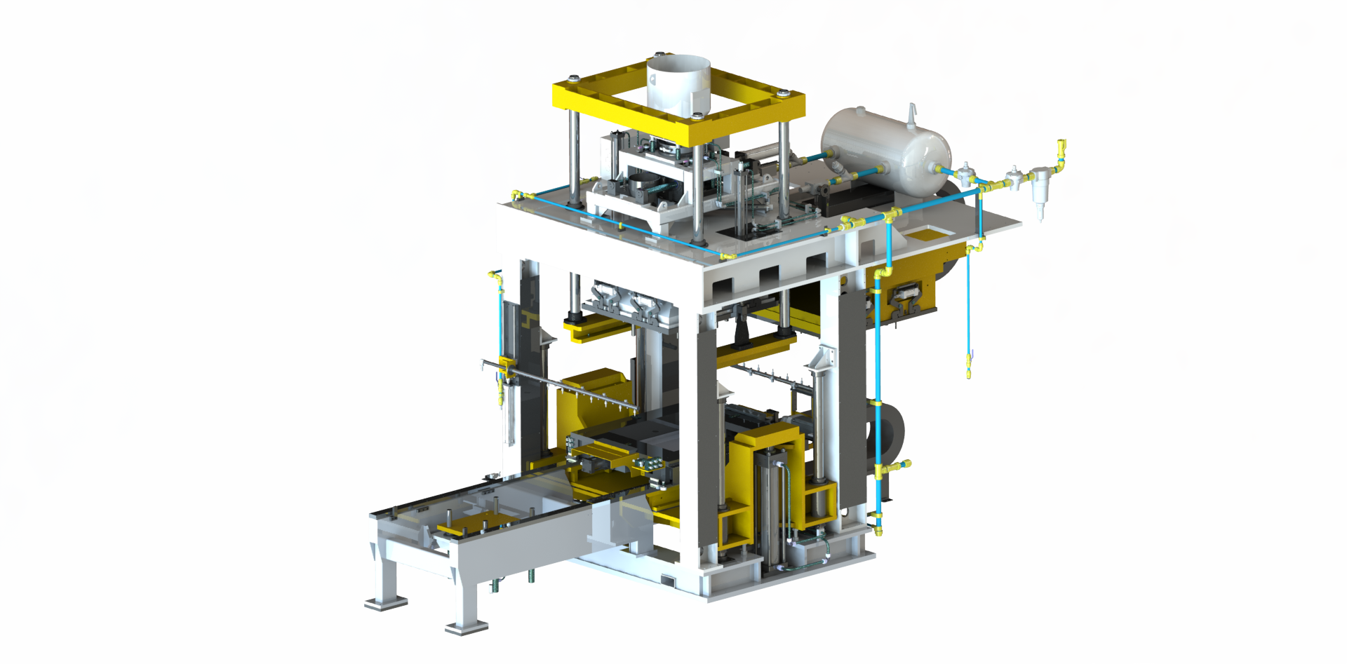 Cold Box Core Shooter Machine