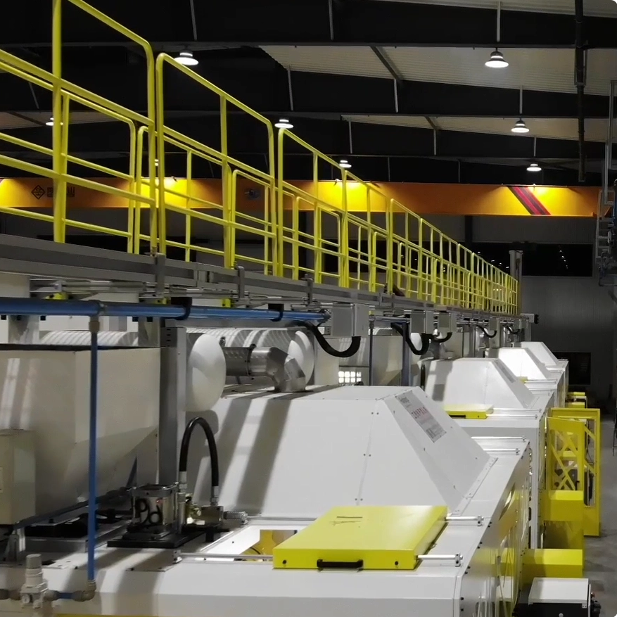 Vertical Type Hot Box Core Shooter Production Line