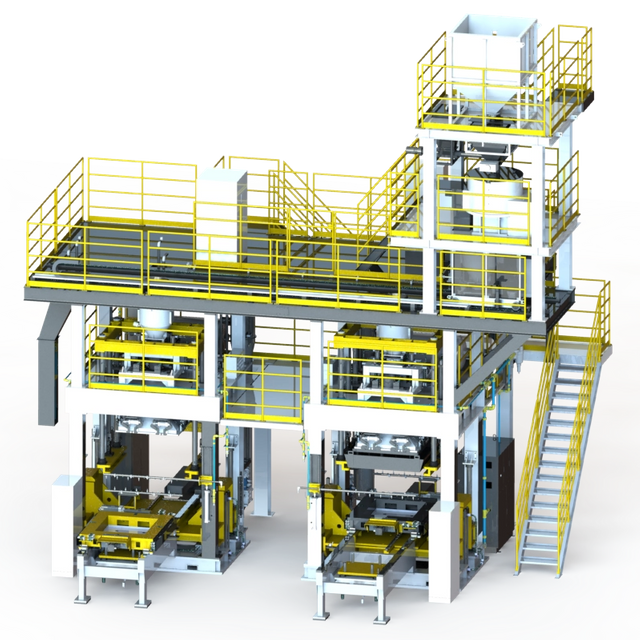 Cold Box Core Shooter Unit