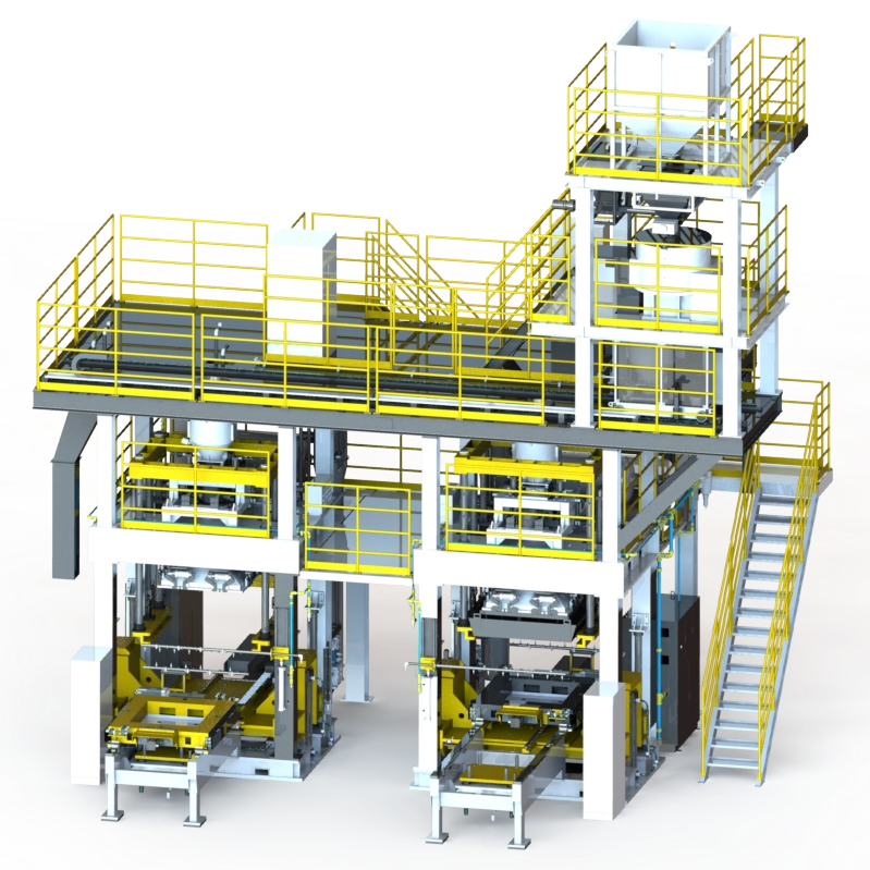 Cold Box Core Shooter Unit