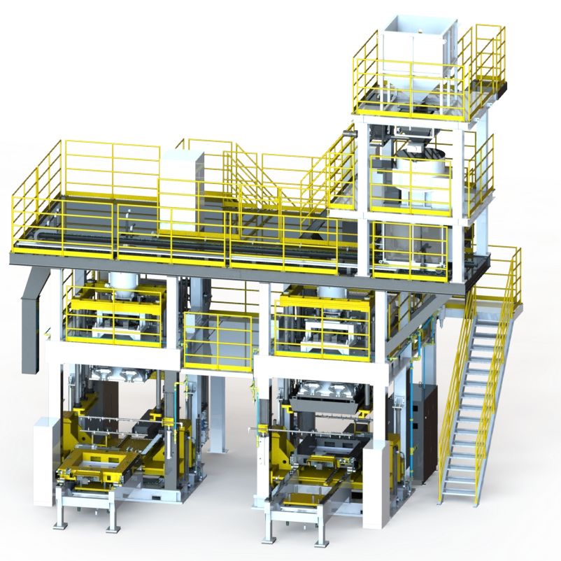 Cold Box Core Shooter Machine