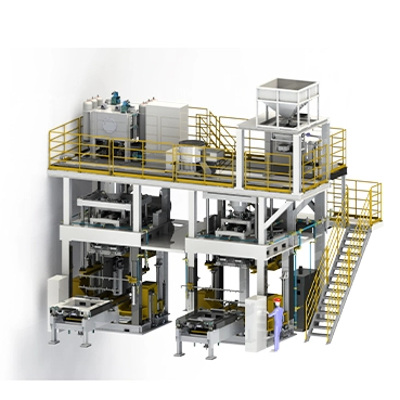 Cold Box Core Shooter Machine